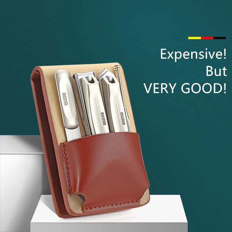 Portable Nail Clippers Stainless Steel Nail Cutter Toenail Nail File Manicure And Pedicure Trimmer With Artificial Leather
Portable Nail Clippers Stainless Steel Nail Cutter Toenail Nail File Manicure And Pedicure Trimmer With Artificial Leather