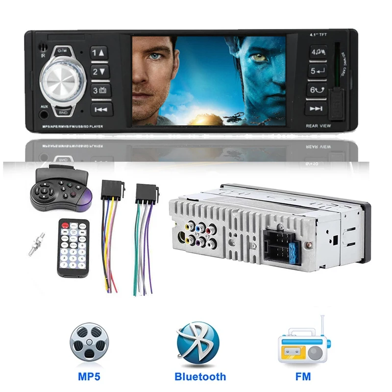 Автомагнитола 1din стерео mp5 mp3 bluetooth радио fm usb Авторадио 4,1 дюймов Поддержка заднего вида Mirrolink управление рулевым колесом
Автомагнитола 1din стерео mp5 mp3 bluetooth радио fm usb Авторадио 4,1 дюймов Поддержка заднего вида Mirrolink управление рулевым колесом