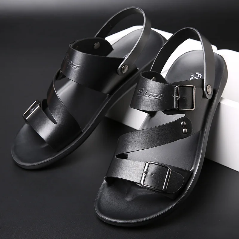 Man Sandals 2020 Summer Beach Sandals Leather Sandals Men Designer Shoes Men Open Shoes Men Zapatos De Hombre Erkek Ayakkabi
Man Sandals 2020 Summer Beach Sandals Leather Sandals Men Designer Shoes Men Open Shoes Men Zapatos De Hombre Erkek Ayakkabi