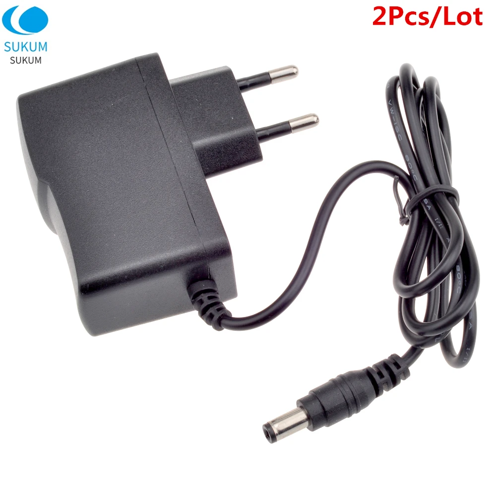 2 Pieces power supply for cameras DC12V 1A 5.5mm x 2.1mm EU AU UK US Plug DC Power Adapter For CCTV Cameras 
2 Pieces power supply for cameras DC12V 1A 5.5mm x 2.1mm EU AU UK US Plug DC Power Adapter For CCTV Cameras