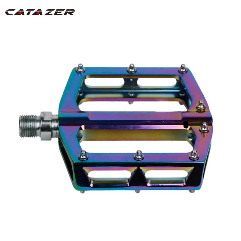 Bicycle Pedal Aluminum Alloy Foot Pedal 2-Bearing Bike Pedal Rainbow Colorful Electroplating Pedals
Bicycle Pedal Aluminum Alloy Foot Pedal 2-Bearing Bike Pedal Rainbow Colorful Electroplating Pedals