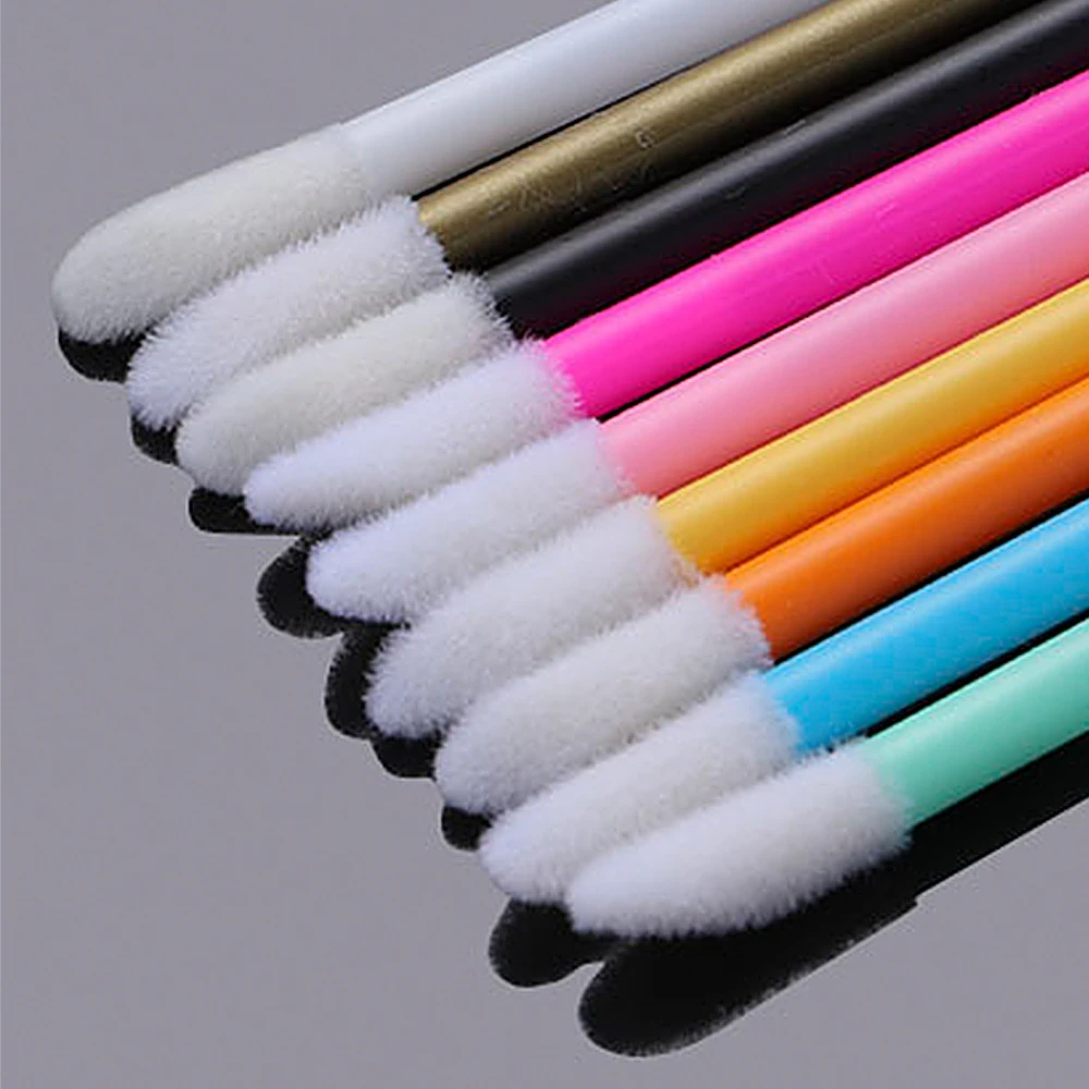50 Pcs/Lot Disposable Hollow Rod Lips Brush Portable Lipstick Brush Flocking Lip Gloss Brush Cotton Tip Makeup Beauty Tools
50 Pcs/Lot Disposable Hollow Rod Lips Brush Portable Lipstick Brush Flocking Lip Gloss Brush Cotton Tip Makeup Beauty Tools