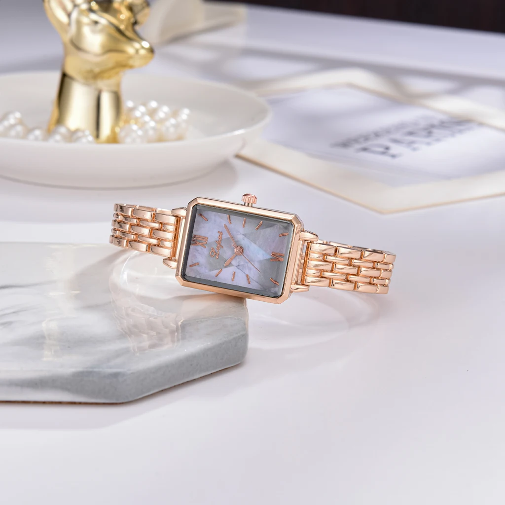 Damen Mode Quarz Bewegung Casual Platz Uhr Kleid Uhr Frauen Legierung Band Quarz Uhr 2PCS Set Madchen Geschenk Prazise timing 
Damen Mode Quarz Bewegung Casual Platz Uhr Kleid Uhr Frauen Legierung Band Quarz Uhr 2PCS Set Madchen Geschenk Prazise timing