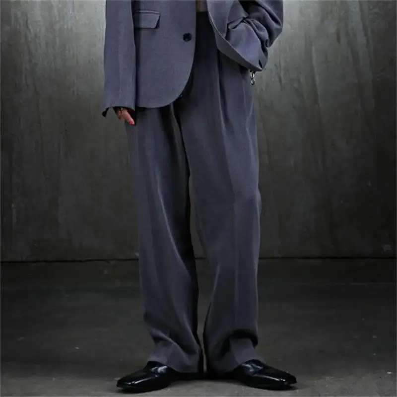 Men's Casual Suit Pants Korea Fashion Brand Autumn New Solid Color Quilted Straight Casual Pants Loose Trousers
Men's Casual Suit Pants Korea Fashion Brand Autumn New Solid Color Quilted Straight Casual Pants Loose Trousers