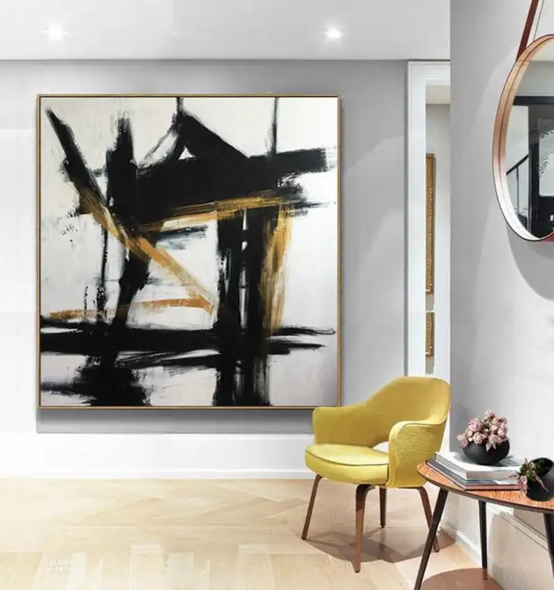 Негабаритные настенные художественные холст черно-белая Картина Настенная живопись на абстрактное искусство на холсте холст абстрактный ...
Негабаритные настенные художественные холст черно-белая Картина Настенная живопись на абстрактное искусство на холсте холст абстрактный ...