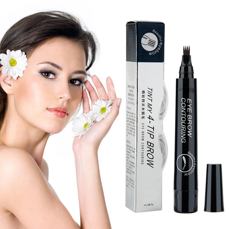 4 Points Eyebrow Pen 5 Colors Liquid Brow Pencil Dark Brown Microblading Eyebrow Pencil Waterproof Eyebrow Tattoo Pen Cosmetics
4 Points Eyebrow Pen 5 Colors Liquid Brow Pencil Dark Brown Microblading Eyebrow Pencil Waterproof Eyebrow Tattoo Pen Cosmetics