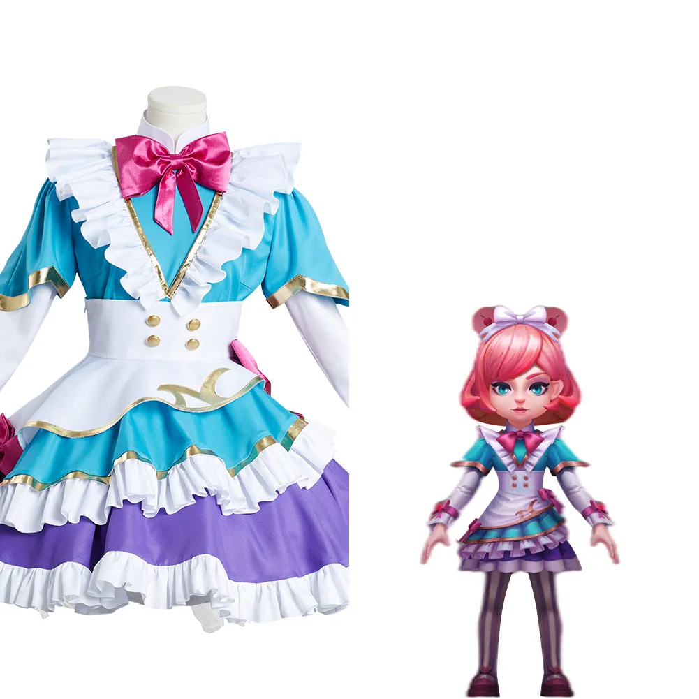 Костюм для косплея LoL Cafe Cuties Annie Hastur Skin, наряды, костюмы на Хэллоуин, карнавальный костюм
Костюм для косплея LoL Cafe Cuties Annie Hastur Skin, наряды, костюмы на Хэллоуин, карнавальный костюм