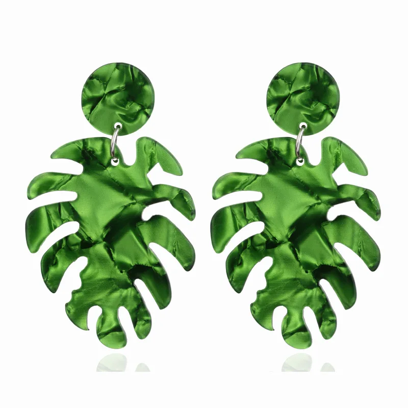 Fashion ZA Bohemian Tree Leaves Long Pendant Acrylic Earrings for Women Acetate Statement Dangle Drop Earings Jewelry Wholesale
Fashion ZA Bohemian Tree Leaves Long Pendant Acrylic Earrings for Women Acetate Statement Dangle Drop Earings Jewelry Wholesale
