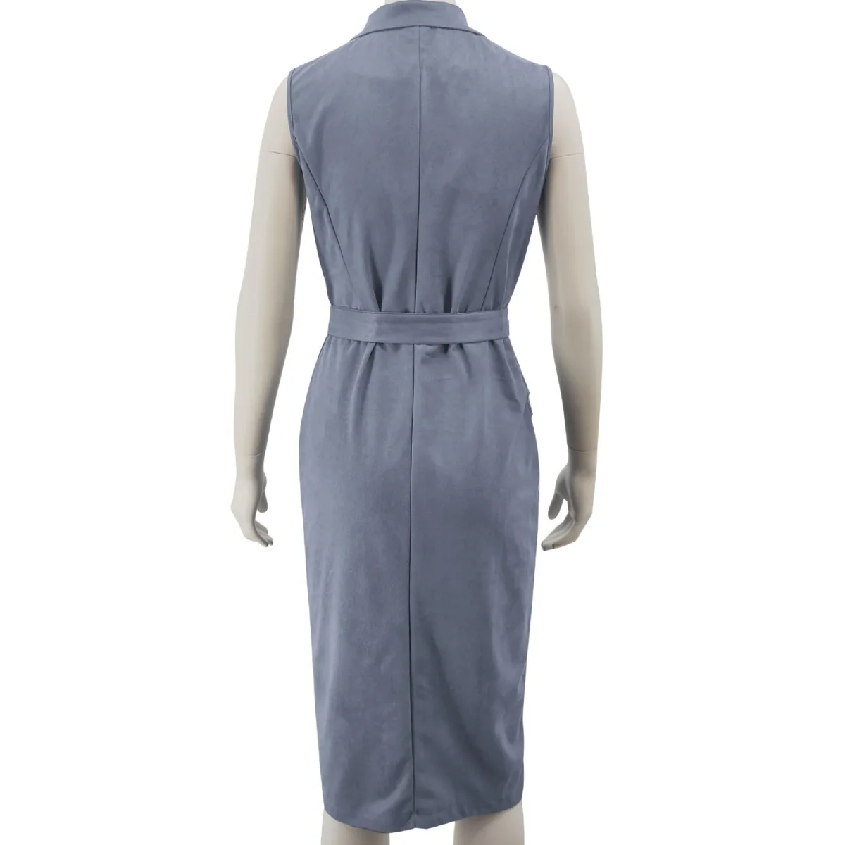 BacklakeGirls Button Blazer Dress Women Sleeveless Lapel Collar High Waist Belt Elegant Dress 2020 Solid Office Dress Ladies
BacklakeGirls Button Blazer Dress Women Sleeveless Lapel Collar High Waist Belt Elegant Dress 2020 Solid Office Dress Ladies
