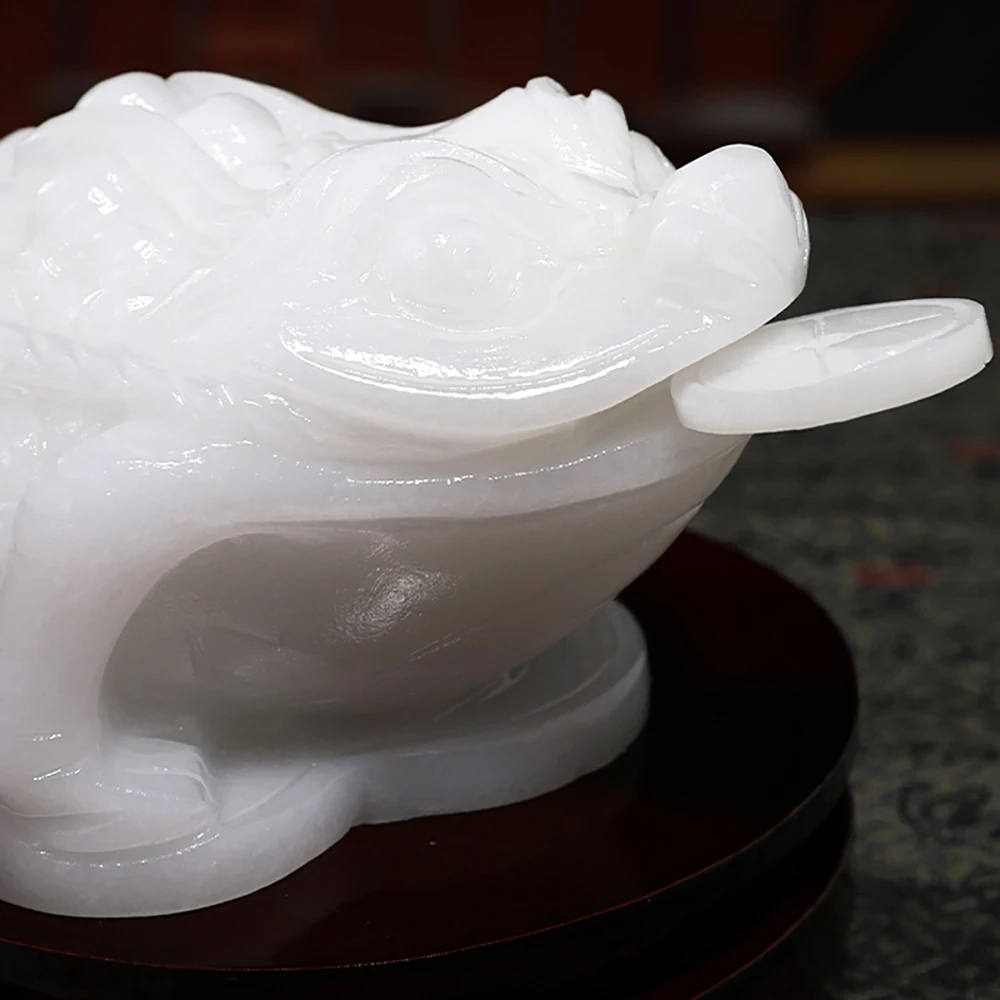 Feng Shui Toad Money Lucky Fortune Wealth Chinese Frog Natural Gemtone Toad Coin Home Office Decoration Tabletop Ornaments Gifts
Feng Shui Toad Money Lucky Fortune Wealth Chinese Frog Natural Gemtone Toad Coin Home Office Decoration Tabletop Ornaments Gifts