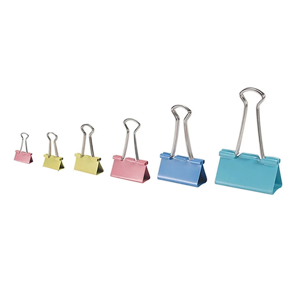 90 Pcs Colored Binder Clips Paper Clamp Clips for Office Home Schools Kitchen Home Usage
90 Pcs Colored Binder Clips Paper Clamp Clips for Office Home Schools Kitchen Home Usage