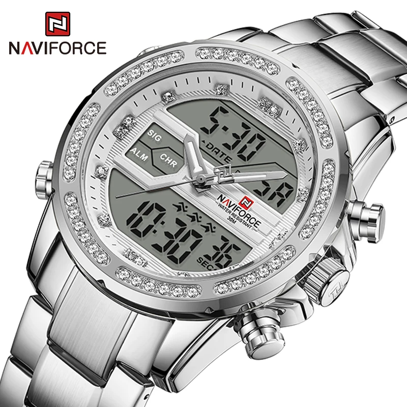 NAVIFORCE 2020 New Fashion Luxury Mens Watches Top Brand Men Clock Sports Male Waterproof Quartz Wrist Watch Relogio Masculino
NAVIFORCE 2020 New Fashion Luxury Mens Watches Top Brand Men Clock Sports Male Waterproof Quartz Wrist Watch Relogio Masculino
