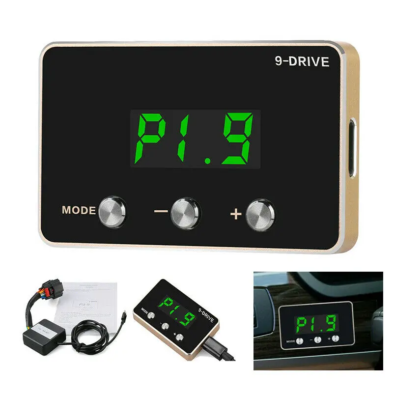9 Drive 9-Mode Electronic Throttle Controller For BMW Cooper Hyundai Land Rover Car Intake System Accessories
9 Drive 9-Mode Electronic Throttle Controller For BMW Cooper Hyundai Land Rover Car Intake System Accessories