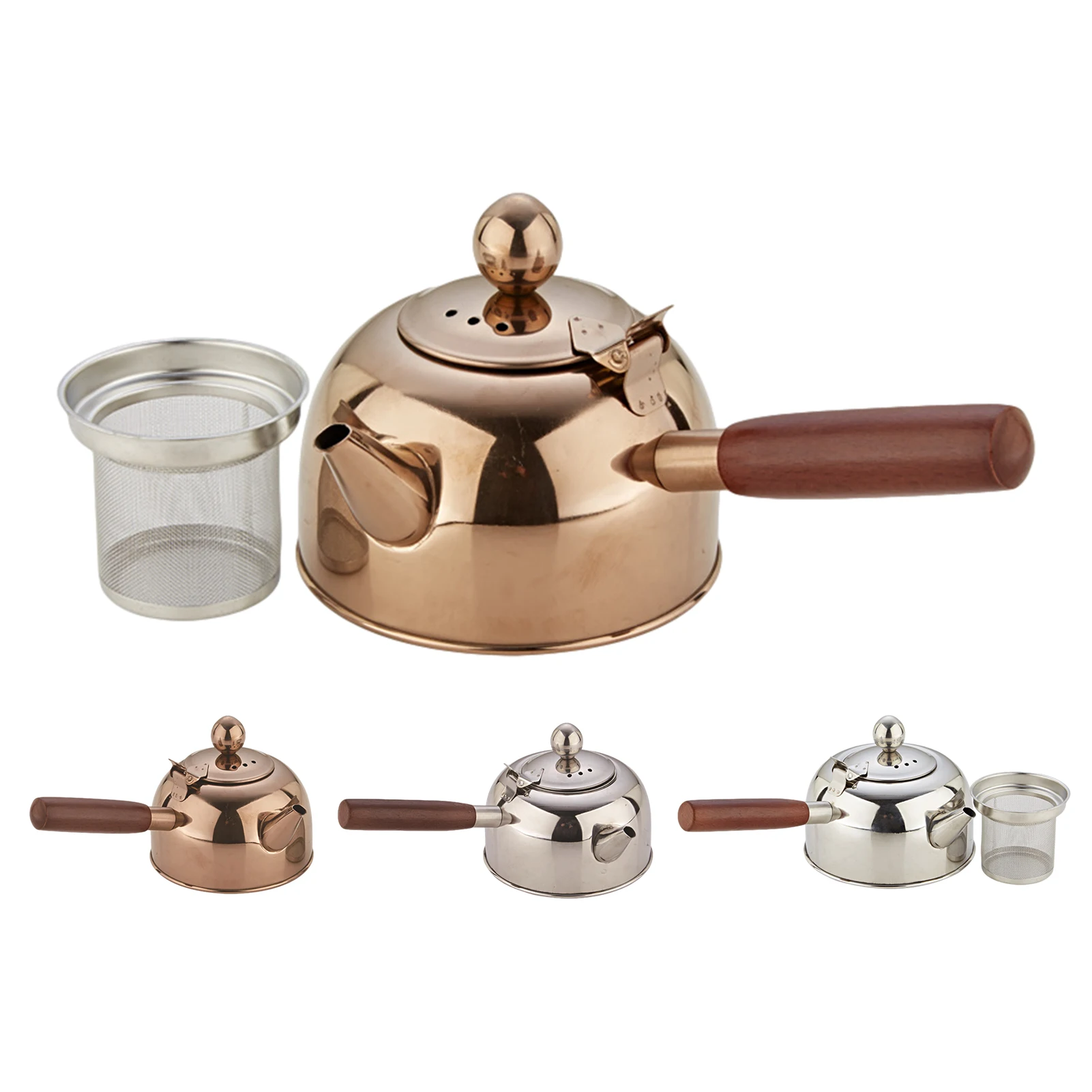 304 Stainless Steel Kung Fu Tea Kettle Induction Cooker Flat Bottom Pot Boiling Water Suitable For Hot Water Coffee Tea Brewing
304 Stainless Steel Kung Fu Tea Kettle Induction Cooker Flat Bottom Pot Boiling Water Suitable For Hot Water Coffee Tea Brewing