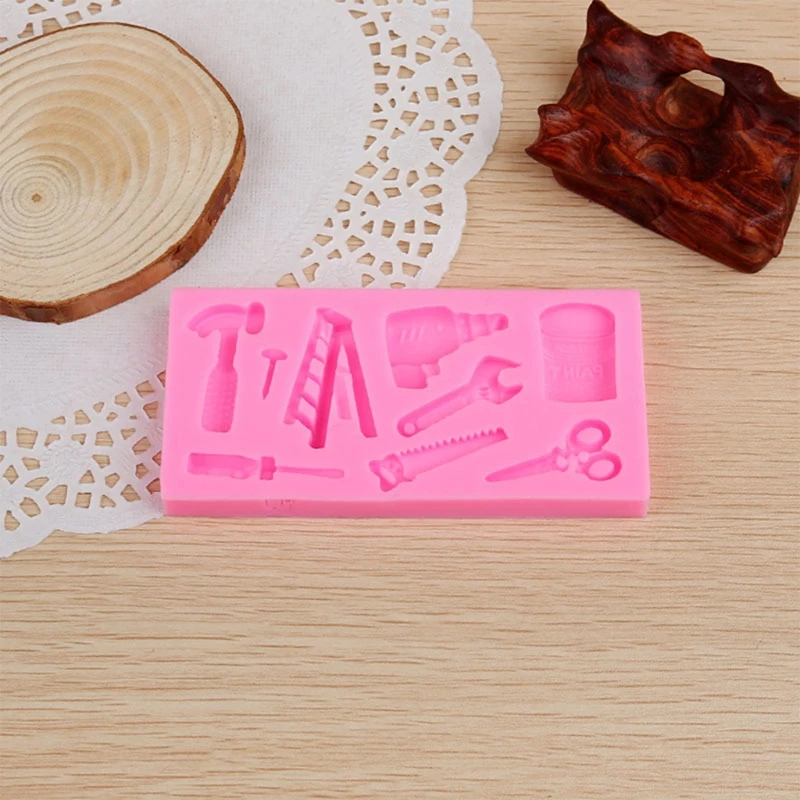 1 Pc Handmade Mini Hand Tools Silicone Cupcake Fondant Cookie Decorating Mold Resin Jewelry Pendant Resin Mold Art Craft Tool
1 Pc Handmade Mini Hand Tools Silicone Cupcake Fondant Cookie Decorating Mold Resin Jewelry Pendant Resin Mold Art Craft Tool