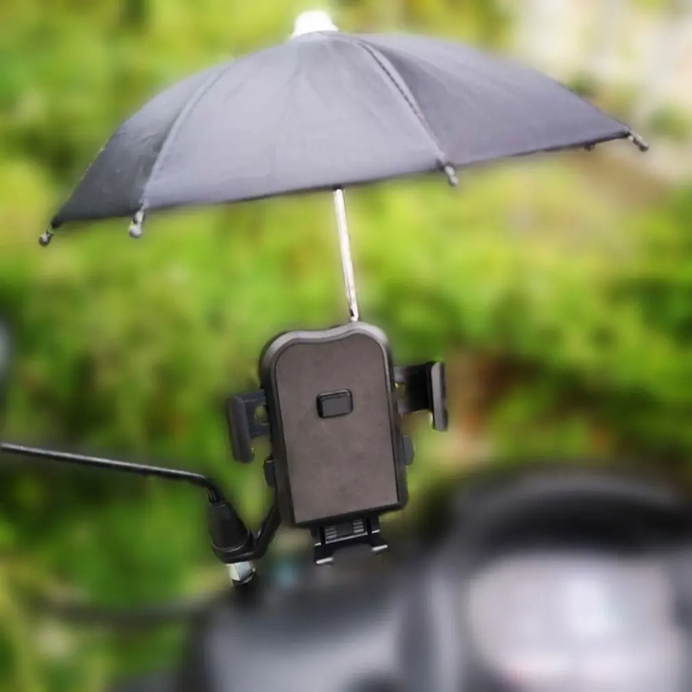 New Motorcycle Phone Holder Mini Sunshade Umbrella Motorcycle Decoration Accessories Polyester Mobile Automatic Umbrella
New Motorcycle Phone Holder Mini Sunshade Umbrella Motorcycle Decoration Accessories Polyester Mobile Automatic Umbrella