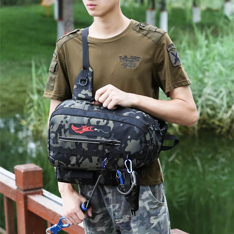 Fishing Sling Tackle Storage Bag Lightweight Sling Fishing Backpack - Sling Tool Bag for Fishing Hiking Hunting Camping
Fishing Sling Tackle Storage Bag Lightweight Sling Fishing Backpack - Sling Tool Bag for Fishing Hiking Hunting Camping