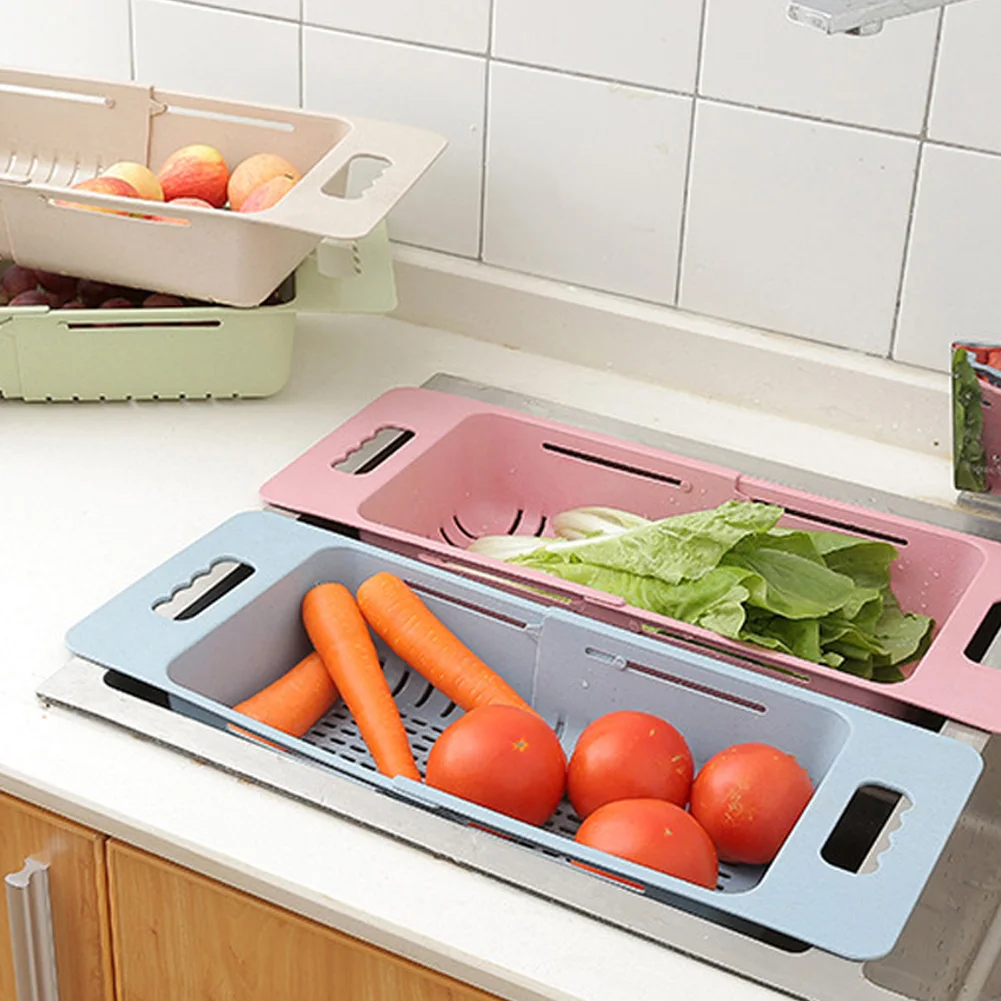 Retractable Vegetable Strainer Dish Rice Drain Adjustable Plastic Basket Sink
Retractable Vegetable Strainer Dish Rice Drain Adjustable Plastic Basket Sink