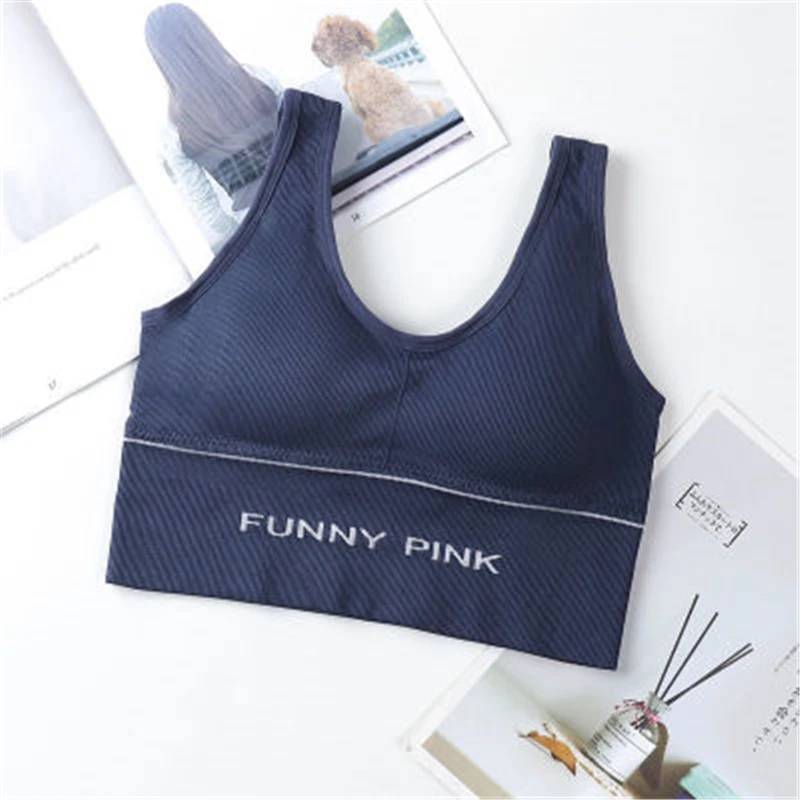 Women Sports Bra For Fitness health Top Padded Underwear Free Size A-D Cup Letters Yoga Bra For Women Solid Bra Brand mesh bra
Women Sports Bra For Fitness health Top Padded Underwear Free Size A-D Cup Letters Yoga Bra For Women Solid Bra Brand mesh bra