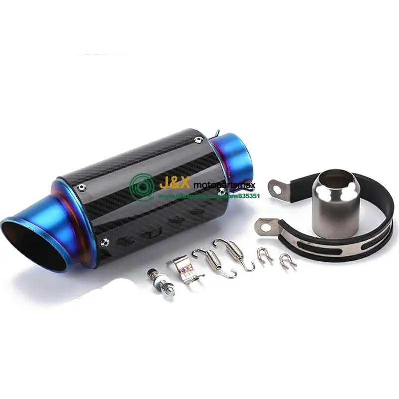 61mm Bore Universal Motorcycle Carbon Fiber AR Slip On Exhaust Muffler for Most Motorbike Advice over 500CC ~ 1000CC
61mm Bore Universal Motorcycle Carbon Fiber AR Slip On Exhaust Muffler for Most Motorbike Advice over 500CC ~ 1000CC