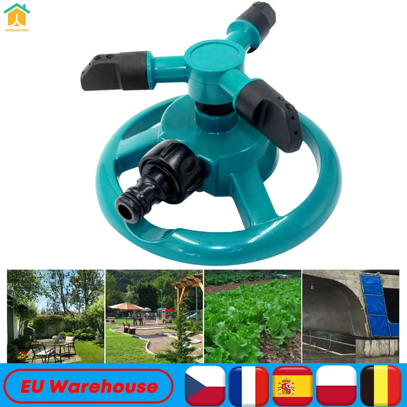 360 Degree Automatic Rotating Sprinkler System Disc Base+Nozzle Garden Yard Irrigation Supplies Landscaping Sprinkler Watering
360 Degree Automatic Rotating Sprinkler System Disc Base+Nozzle Garden Yard Irrigation Supplies Landscaping Sprinkler Watering
