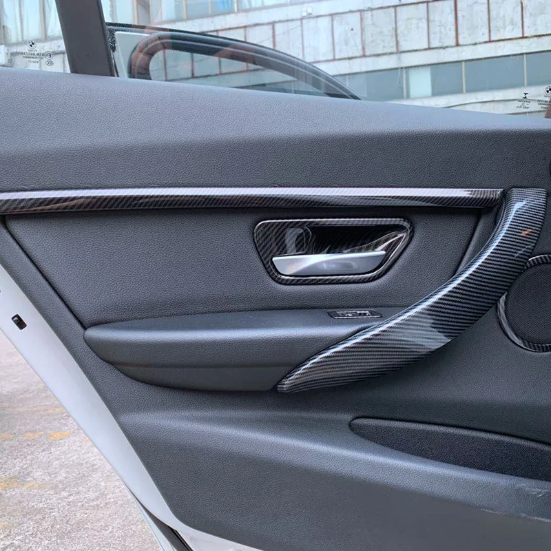 Carbon Look Interior Door Handle Cover Trim For-BMW 3 Series F30 F31 GT F34 4 Series F36
Carbon Look Interior Door Handle Cover Trim For-BMW 3 Series F30 F31 GT F34 4 Series F36