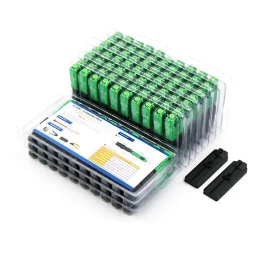 SC APC fast connector APC FTTH Tool Cold Fiber Fast Connector no more than 0.3 dB
SC APC fast connector APC FTTH Tool Cold Fiber Fast Connector no more than 0.3 dB