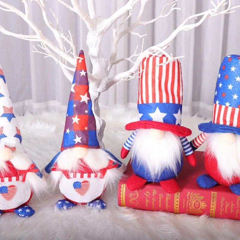 New House Home Supplies Patriotic Veterans Day Tomt Dwarf Doll for a variety of scenarios Home Decor Summer Accessories 
New House Home Supplies Patriotic Veterans Day Tomt Dwarf Doll for a variety of scenarios Home Decor Summer Accessories
