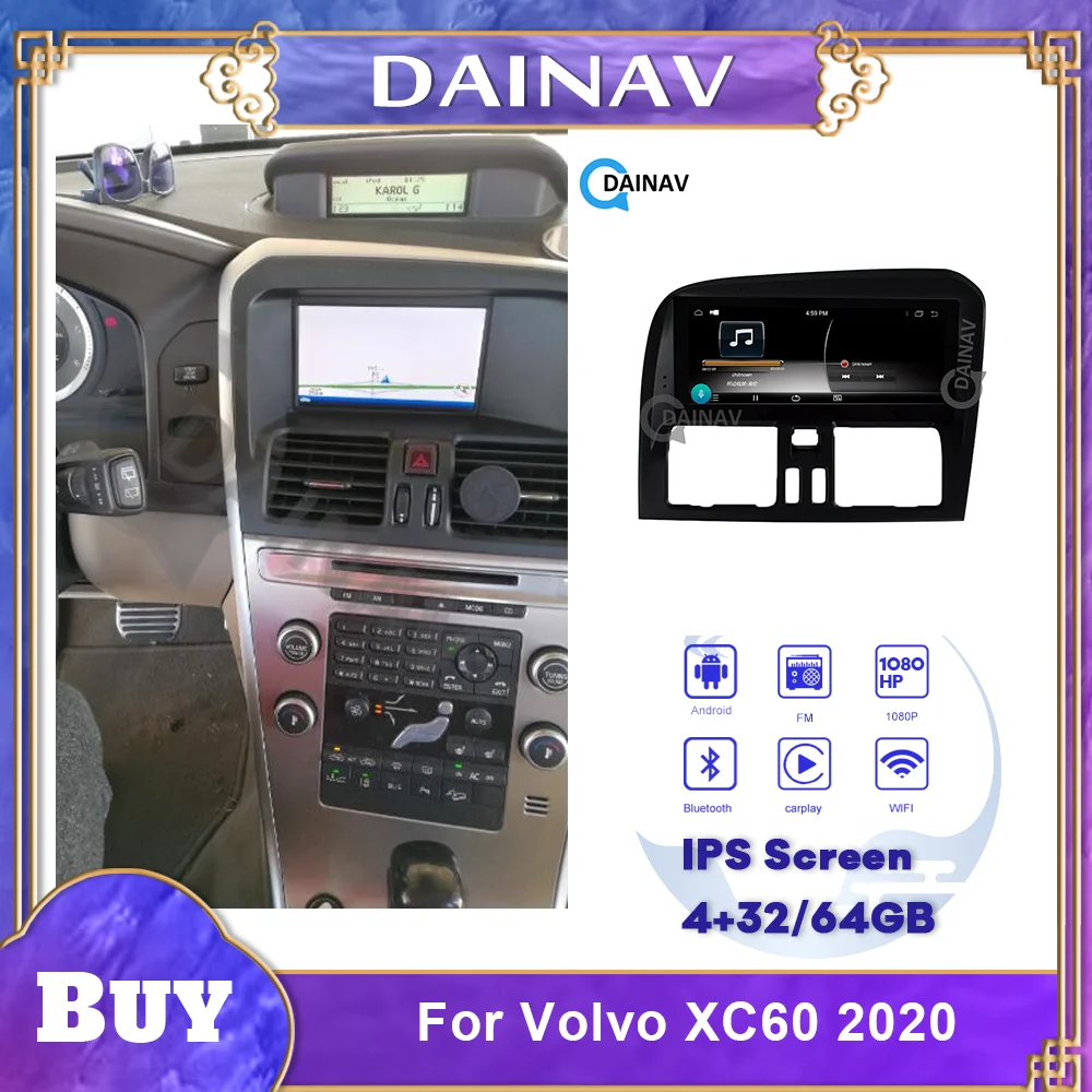 Автомобильный GPS-навигатор на платформе Android с вертикальным экраном для Volvo XC60 2009-2017, головное устройство в стиле Tesla, автомобильный мультимедийный DVD-плеер
Автомобильный GPS-навигатор на платформе Android с вертикальным экраном для Volvo XC60 2009-2017, головное устройство в стиле Tesla, автомобильный мультимедийный DVD-плеер