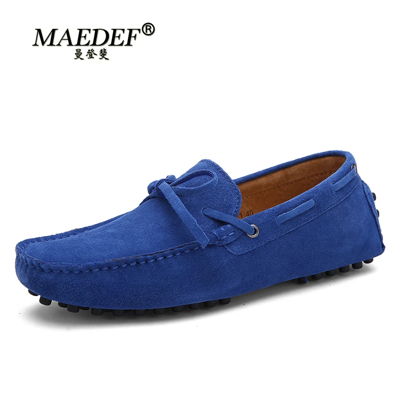 MAEDEF Men's Loafers Leather Casual Driving Shoes Comfortable Suede Leather Flat Breathable Slip-on Soft Leather Men Shoes
MAEDEF Men's Loafers Leather Casual Driving Shoes Comfortable Suede Leather Flat Breathable Slip-on Soft Leather Men Shoes