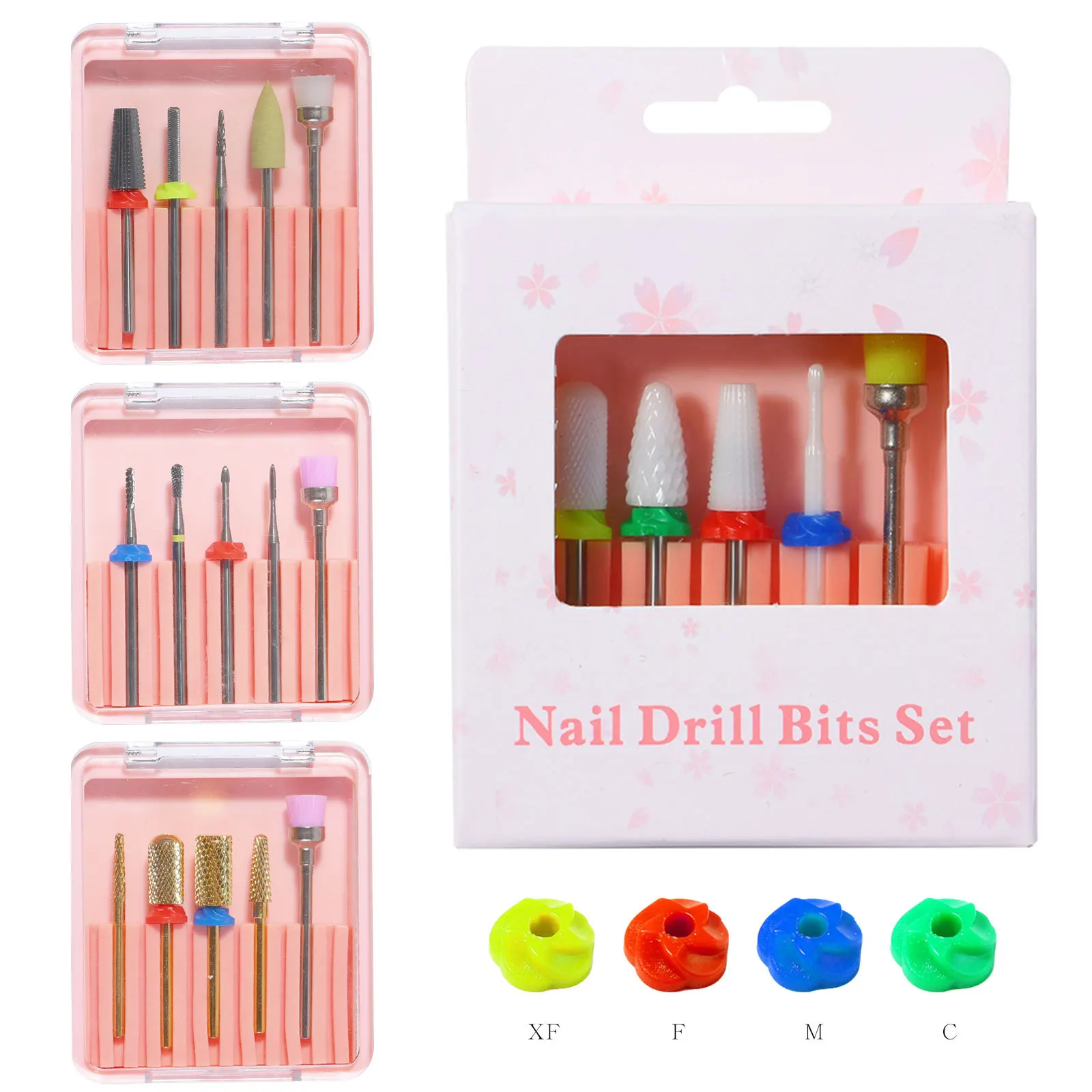 Christmas 5Pcs/Set Tungsten Steel Polishing Head For Two-Way Nail Removal Ceramics Sanding Head Manicure Professional Tool
Christmas 5Pcs/Set Tungsten Steel Polishing Head For Two-Way Nail Removal Ceramics Sanding Head Manicure Professional Tool