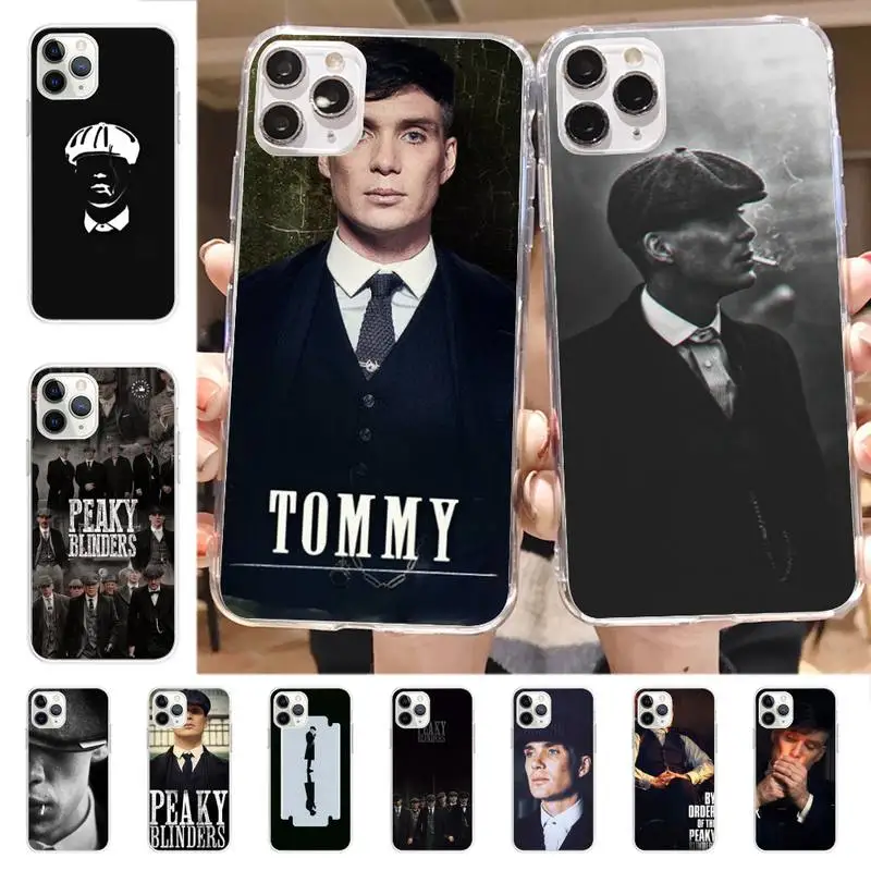 Чехол для телефона Peaky Blinders Tv милый Tommy Shelby iphone 13 8 7 6 6S Plus X 5S SE 2020 XR 11 12 mini pro XS MAX |