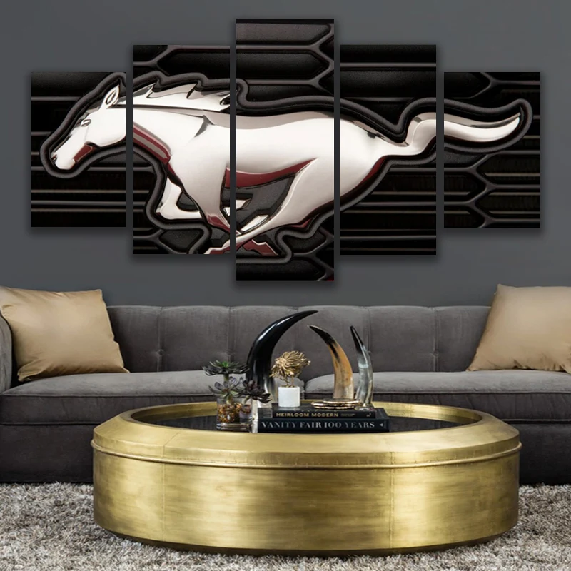Paintings Wall Art Ford Mustang Supercar Logo 5 Pcs Blue Artwork Pictures Canvas Art Posters and Prints Modern Home Decoration
Paintings Wall Art Ford Mustang Supercar Logo 5 Pcs Blue Artwork Pictures Canvas Art Posters and Prints Modern Home Decoration