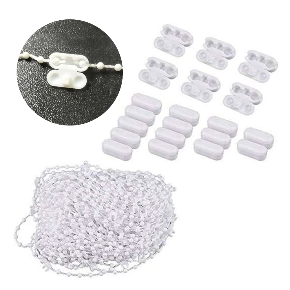 Home Decor Vertical Blind Repair Set Accessories Bottom Weights Roller Curtain Window Ball Chain Connector Spare Parts Fitting | Дом и сад