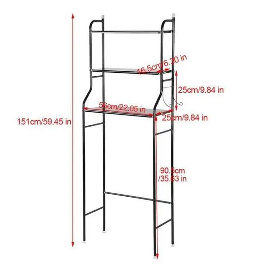 ashing Machine Rack Bathroom Space Saver Shelf Organizer Holder WC cabinet Rack Stainless Steel Toilet Cabinet Shelving Kitchen
ashing Machine Rack Bathroom Space Saver Shelf Organizer Holder WC cabinet Rack Stainless Steel Toilet Cabinet Shelving Kitchen