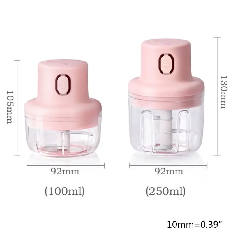 Multifunctional Electric Stirring Garlic Chopper Durable Hand Held Food Dicers
Multifunctional Electric Stirring Garlic Chopper Durable Hand Held Food Dicers