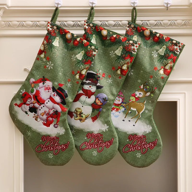 Christmas Stockings 3D Embroidered Xmas Stockings for Christmas Tree Decorations Christmas Ornament Holiday Party Decoration
Christmas Stockings 3D Embroidered Xmas Stockings for Christmas Tree Decorations Christmas Ornament Holiday Party Decoration