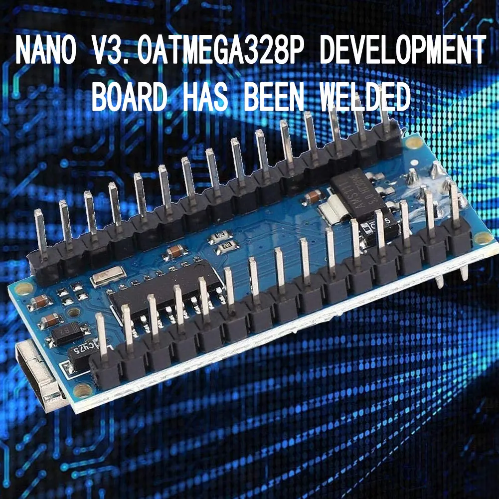 10PCS ATmega328P Microcontroller Module Compatible With Nano V3.0 5V 16M Mini USB For Development Board CH340G Chip For Arduino
10PCS ATmega328P Microcontroller Module Compatible With Nano V3.0 5V 16M Mini USB For Development Board CH340G Chip For Arduino