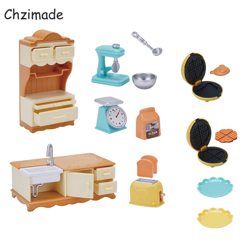 Chzimade Dollhouse Kitchen Miniature Doll House Toy Kitchen Accessories Dollhouse Furniture Toys Handmade
Chzimade Dollhouse Kitchen Miniature Doll House Toy Kitchen Accessories Dollhouse Furniture Toys Handmade