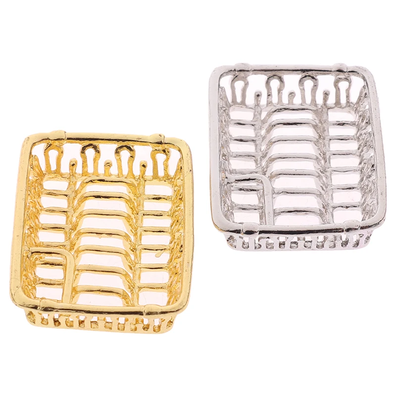 1/12 Dollhouse Miniature Mini Metal Dish Rack Simulation Furniture Kitchen Storage Shelf Model Toys
1/12 Dollhouse Miniature Mini Metal Dish Rack Simulation Furniture Kitchen Storage Shelf Model Toys