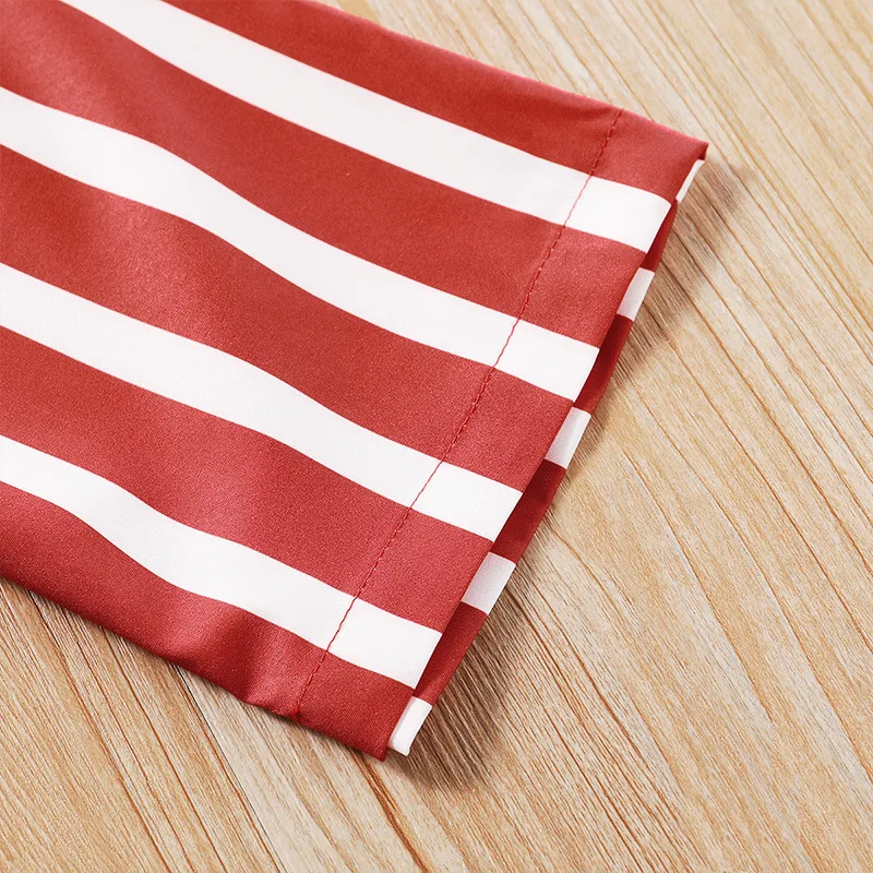 Fashion 2020 Summer Girls Striped Suspenders Shirts Trousers Two Piece Red Children Clothes Newborn Outfit vetement enfant fille
Fashion 2020 Summer Girls Striped Suspenders Shirts Trousers Two Piece Red Children Clothes Newborn Outfit vetement enfant fille