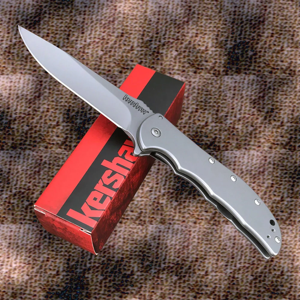 

Folding Knife New Kershaw 3655 1555 Survival Tactical Titanium Alloy Steel Pocket Camping Hunting EDC Tool Self Defense Knives