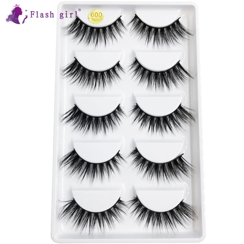 Flash Girl Natural Long False Eyelashes Full Strip Lashes Makeup 3D Mink Lashes Volume Fake Eyelashes Soft Mink Eyelashes 009
Flash Girl Natural Long False Eyelashes Full Strip Lashes Makeup 3D Mink Lashes Volume Fake Eyelashes Soft Mink Eyelashes 009