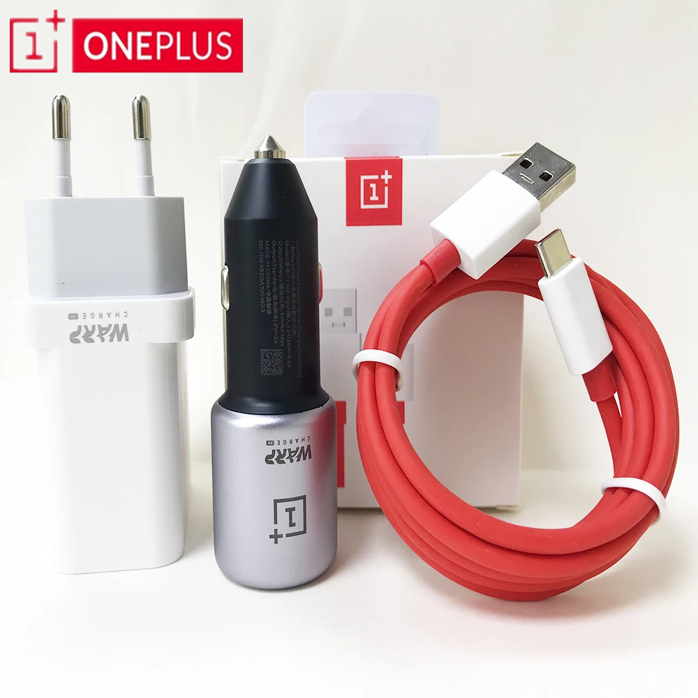 Автомобильное зарядное устройство OnePlus 8 Pro Warp 5 в 6 А оригинальное для автомобиля