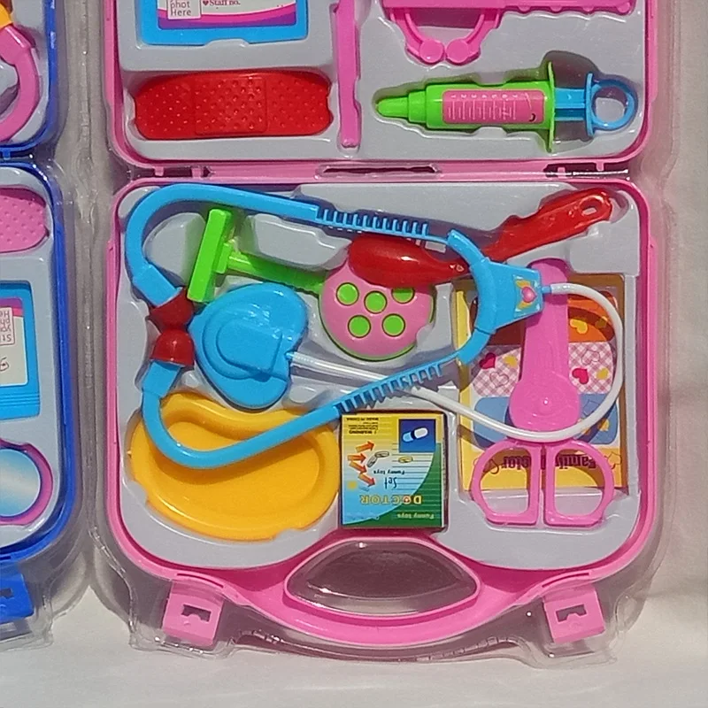 Новый детский врач медсестра комплект для ролевых игр портативный чемодан