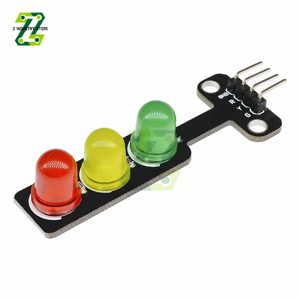 Миниатюрный светофор 5 В, светодиодный модуль дисплея для Arduino, красный, желтый, зеленый, 5 мм, RGB светофора для модели светофора
Миниатюрный светофор 5 В, светодиодный модуль дисплея для Arduino, красный, желтый, зеленый, 5 мм, RGB светофора для модели светофора