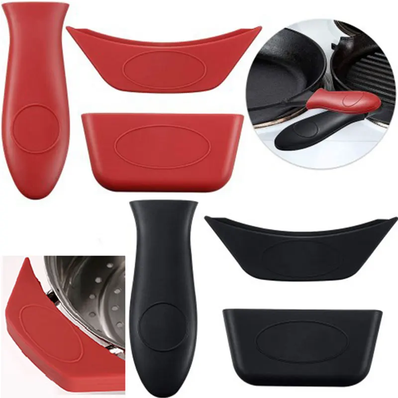 Replaceable Cookware Parts Grip Sleeve Cover Potholder Cast Handle Parts Iron Skillet Heat Insulation Silicone Handle Holder
Replaceable Cookware Parts Grip Sleeve Cover Potholder Cast Handle Parts Iron Skillet Heat Insulation Silicone Handle Holder