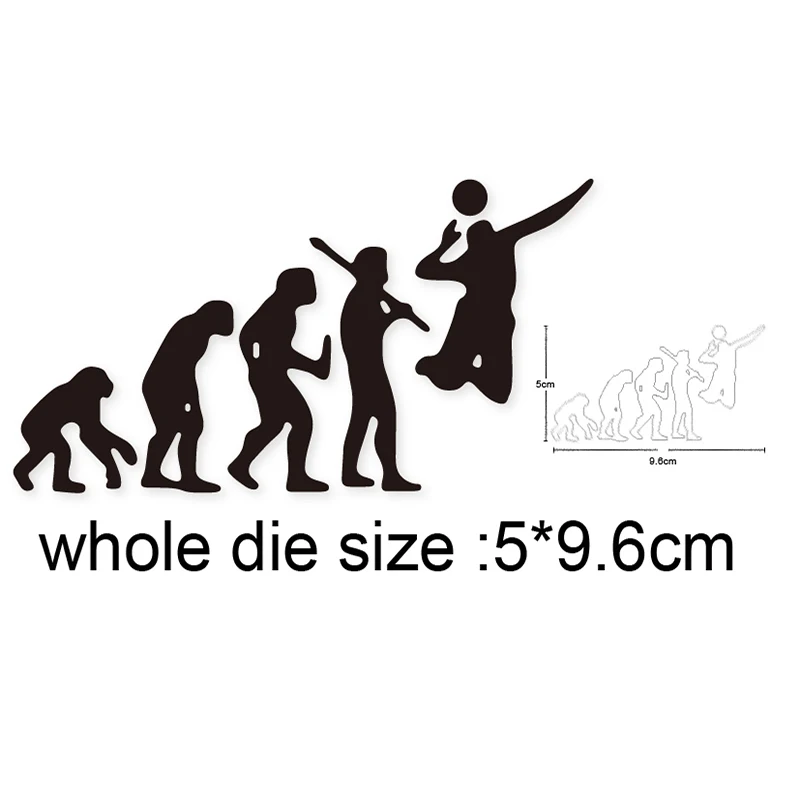 Craft dies Human Evolution Series Metal Cutting Dies Stencils dies for Scrapbooking dies Paper Craft Embossing Die Cuts new 2021
Craft dies Human Evolution Series Metal Cutting Dies Stencils dies for Scrapbooking dies Paper Craft Embossing Die Cuts new 2021