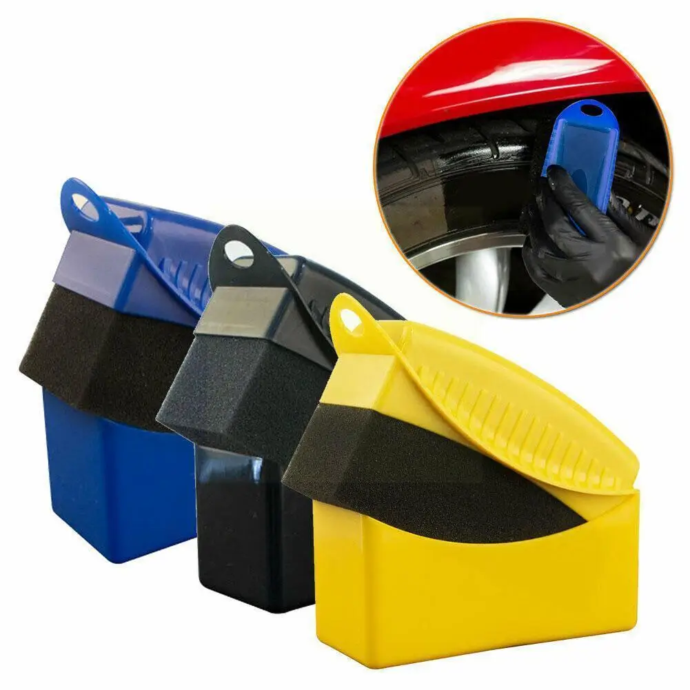 New Car Tire Polishing Sponge Brush With Cover Wheel Waxing Cleaning Washing Yellow Sponge Blue Black Polishing Brush V2v3
New Car Tire Polishing Sponge Brush With Cover Wheel Waxing Cleaning Washing Yellow Sponge Blue Black Polishing Brush V2v3