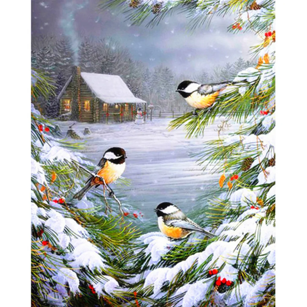 Animal Bird DIY 11CT Embroidery Cross Stitch Kits Needlework Craft Set Cotton Thread Printed Canvas Home Decoration New Design
Animal Bird DIY 11CT Embroidery Cross Stitch Kits Needlework Craft Set Cotton Thread Printed Canvas Home Decoration New Design